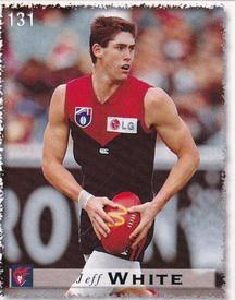 1999 Select AFL Stickers #131 Jeff White Front
